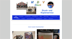 Desktop Screenshot of mdv-blank.de